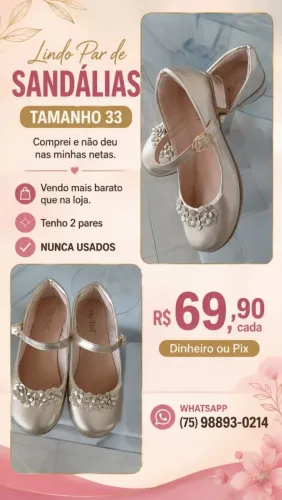 Sapato infantil