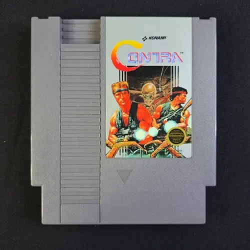 Contra Original Americano - NES 8 bits. Nintendo, Nintendinho