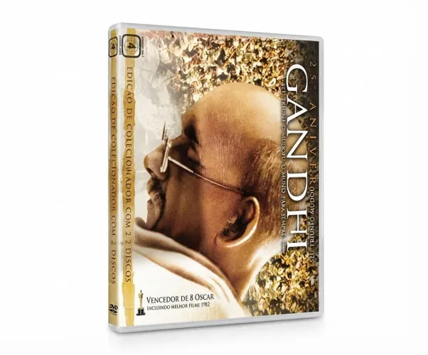 DVD duplo Original GANDHI