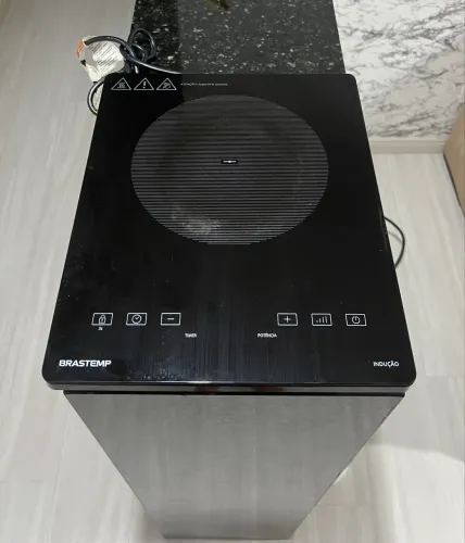 Cooktop de Indução Brastemp Portátil 1 Boca