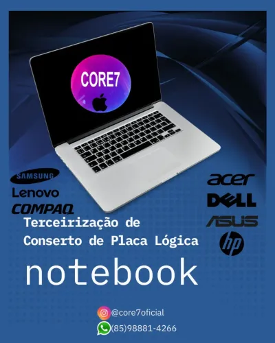 Terceirização para conserto de Placa de Notebook