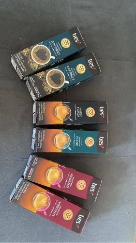 Kit 6 Caixas Cápsulas de Café TRES 3 Corações 60 Cápsulas