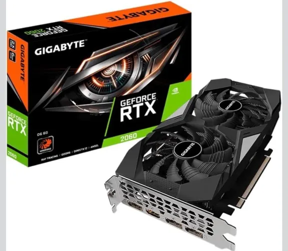 PLACA DE VIDEO GIGABYTE GEFORCE RTX 2060 D6 6GB GDDR6