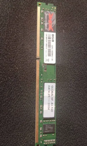 Memória ram ddr3 8gb 1600mhz
