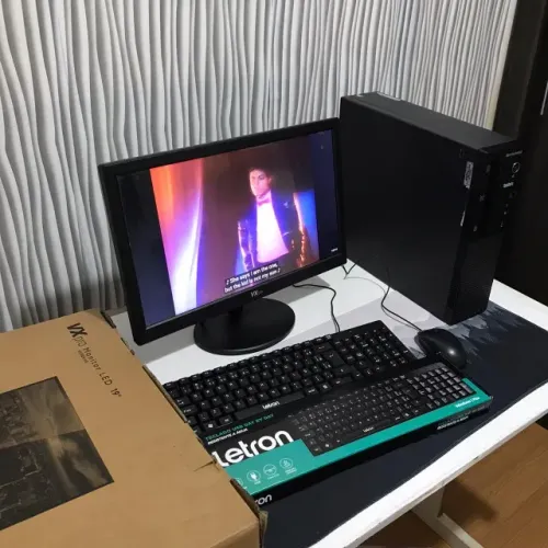 PC Completo com SSD 120 GB | i5 4ª Geração | 8GB RAM | Monitor Lenovo
