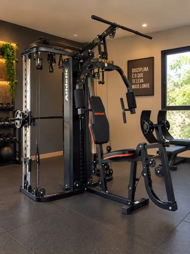 Estação de musculação Athletic / oportunidade para ter uma academia na sua casa