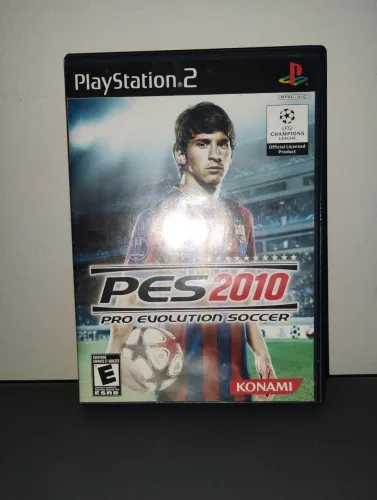 PES 2010 original de PS2 em perfeito estado, inclui manual