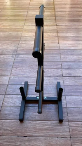 Suporte Triplo Telis Ferragens Para Anilhas E Barras 200kg Aço Carbono