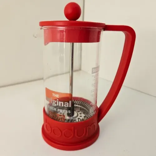 Cafeteira Prensa Francesa Bodum Vermelha