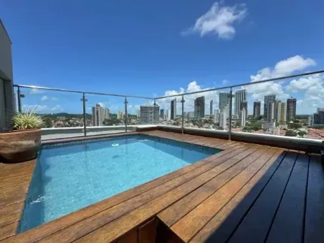 Belíssima Cobertura Alto Padrão Mobiliada 84m² Condomínio Vida Calma - Ponta Negra