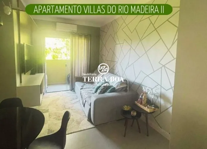 Apartamento Condomínio Villas do Rio Madeira II - SEMI MOBILIADO