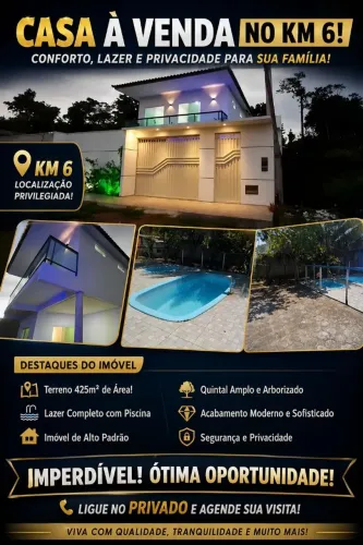 CASA EM ITACARÉ - 2 PISCINAS <br>