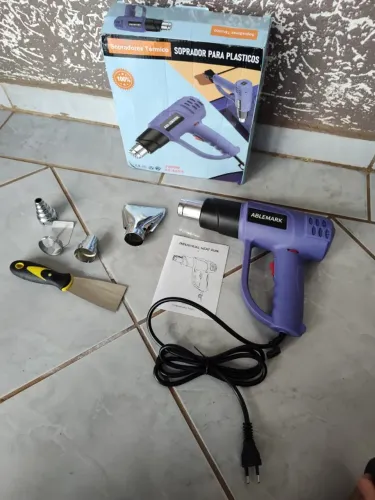 Soprador Térmico multifuncional com Controle de temperatura proteção contra superaquecimen