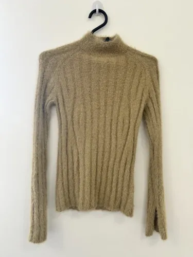 Blusa bege de pelinho Animale
