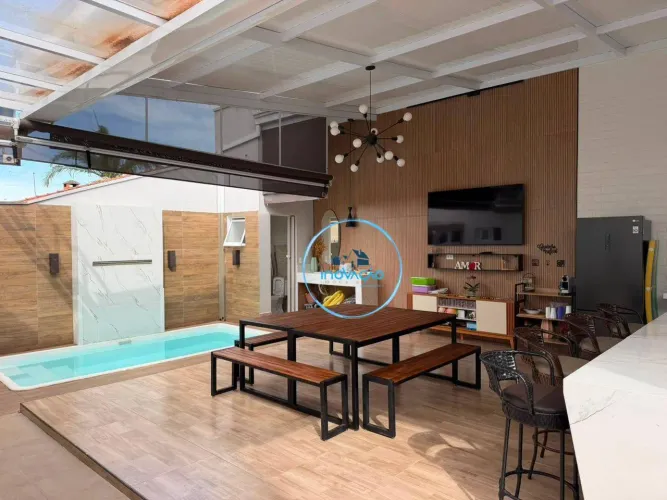 (CA-954) Casa com 3 dormitórios à venda, 119 m² por R$ 987.000 - Jardim Itália - São Pedro