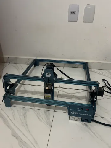 Máquina gravação a laser 