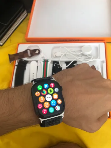 Relógio APPLEWATCH/ SMARTWATCH inteligente para iPhone /Android