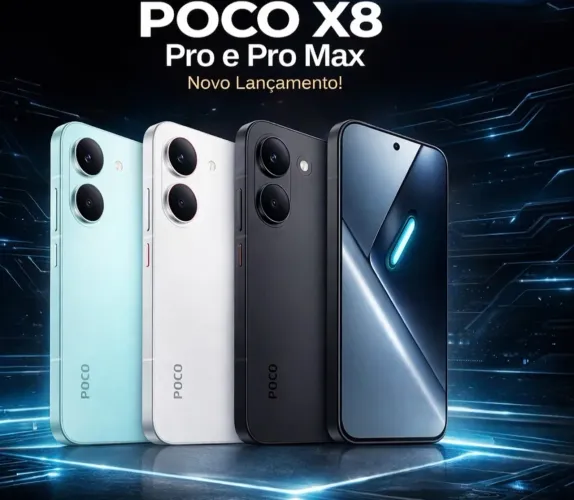Celular Poco X8 Pro Max 12+512-Novos R$3499,00 Versão Global Original