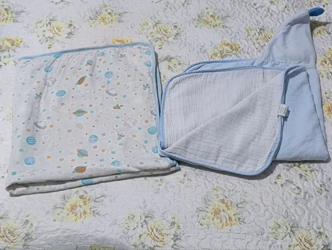 Toalha de bebe - menino