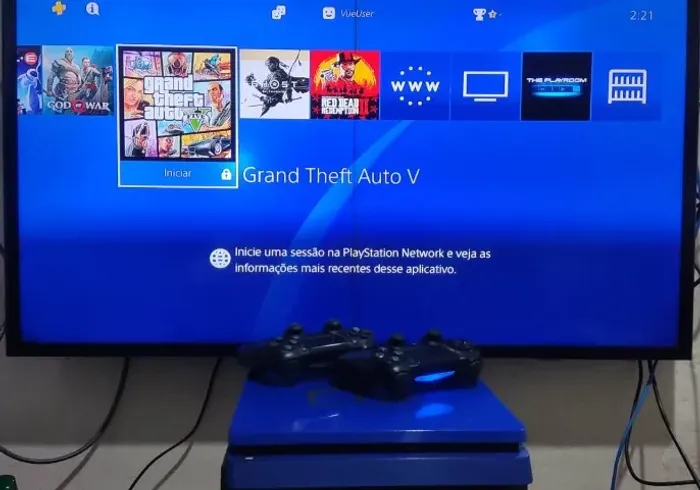 PS4 days of play azul - Desbloqueado