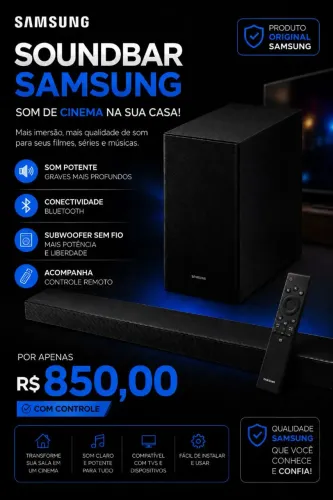 Soundbar Samsung Original 
