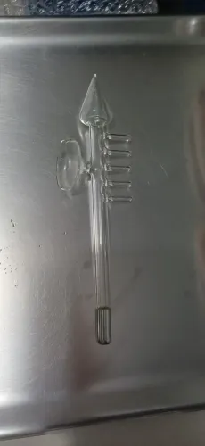 eletrodo de vidro 3 em 1 para aparelho de alta frequência