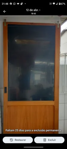 Porta de vidro