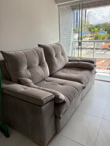 Sofá retrátil 3 lugares