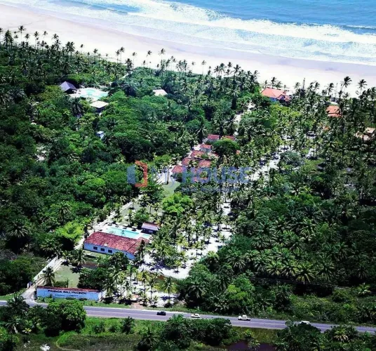 pousada a venda com 15 bangalos na praia da tulha zona norte de ilheus, pe na area excelen