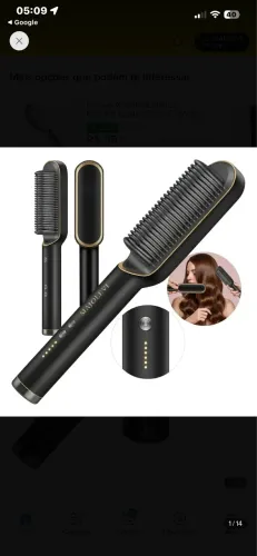 ESCOVA DE CABELO ELÉTRICA