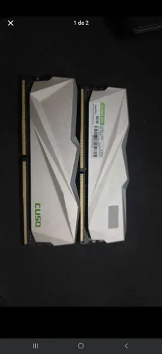 Vende-se memórias ram cuso rgb 16 GB 2x8 3200 mhz