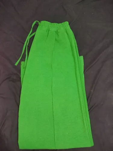 Calça pantalona verde 