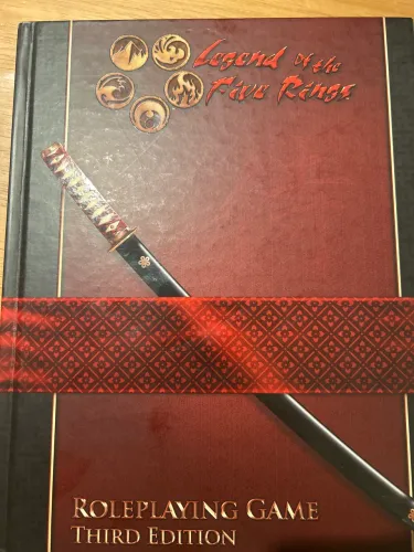 Legend of the Five Rings RPG - 3ª Edição - Livro Básico em Inglês