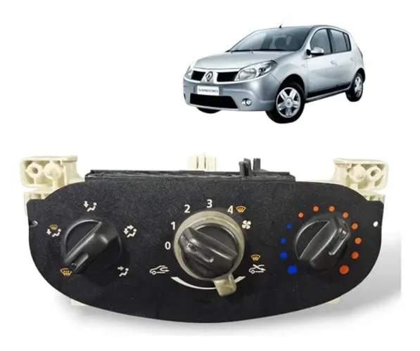 Painel Ar Condicionado Renault Sandero 1.0 2009 (usado)