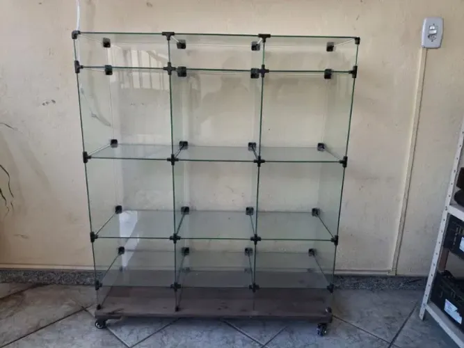 Estante de Vidro Mostruário Balcão de Vidro