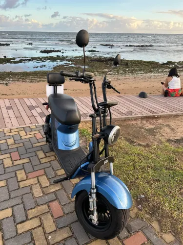 Scooter elétrica X12 1000w Moto Chefe usada