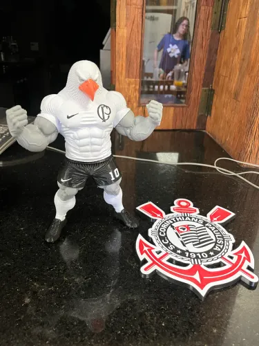 Boneco 3D CORINTHIANS PAULISTA.