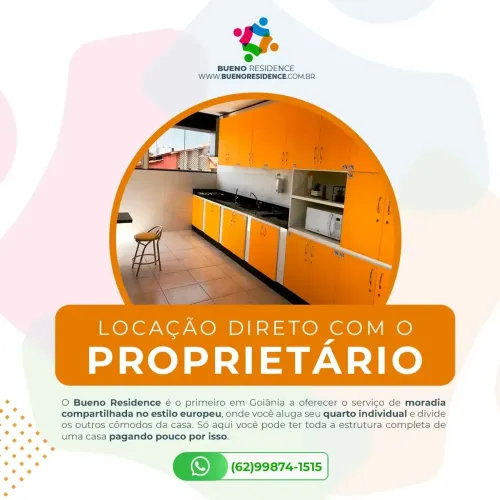Kitnet sem fiador e sem caução em ótima localização