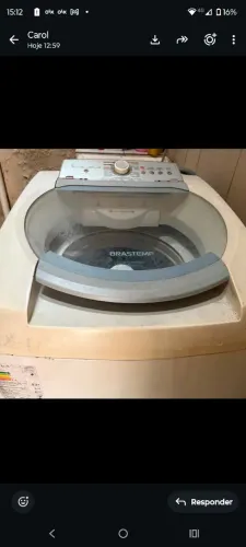Máquina de lavar Brastemp