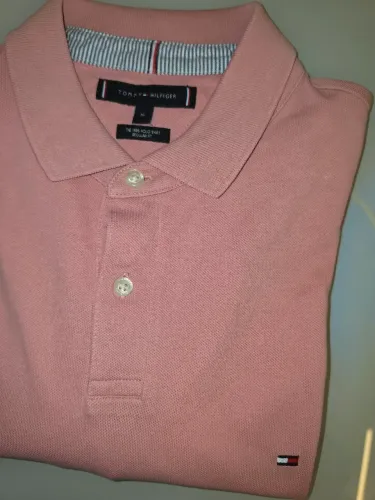 Polo Tommy Hilfiger Rosa -  XL Regular Fit Stretch