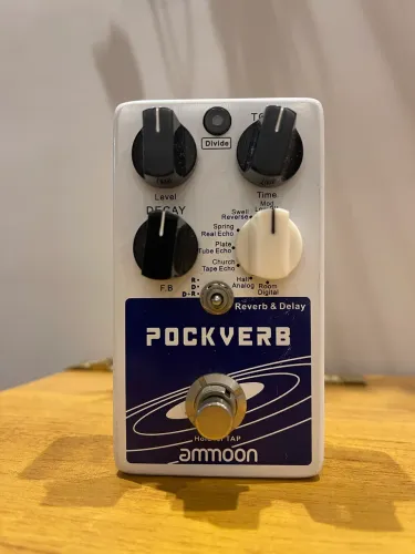 Pedal Guitarra Ammoon Pockverb Reverb Delay