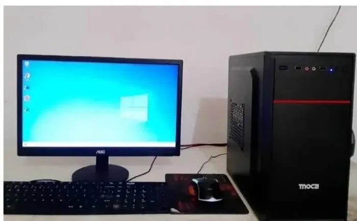 Computador Para Estudos E escritório, Com Monitor , Teclado e mouse