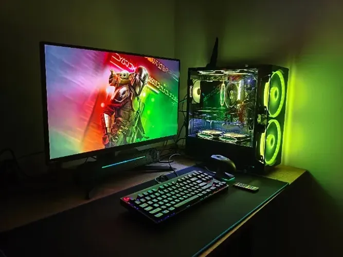 PC Gamer AM5 - RAM DDR5 - RTX 5060 - Monitor 27" 144hz - Completo