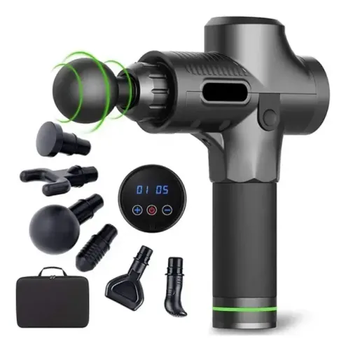 Kit Massageadora Profissional com 6 cabeça