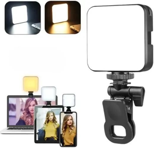 Luz de selfie recarregável;) entrega gratis