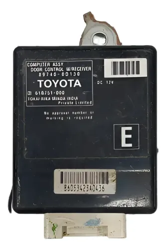 Módulo Conforto Controle Toyota Etios - 897400d130 - N79 (Usado) / V12