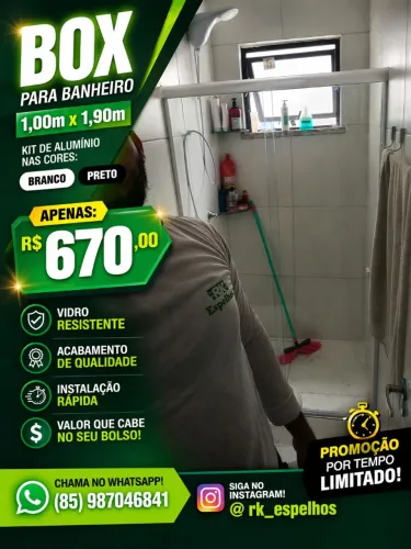 Box banheiro barato