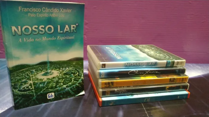 Dvd de Filmes Espíritas + livro de Brinde