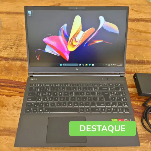 Notebook Gamer Avell ION Ryzen 7 RTX 4050 16GB RAM DDR5 SSD 512GB Tela 165Hz