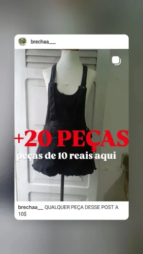 várias peças de vários tamanhos por 10 reais